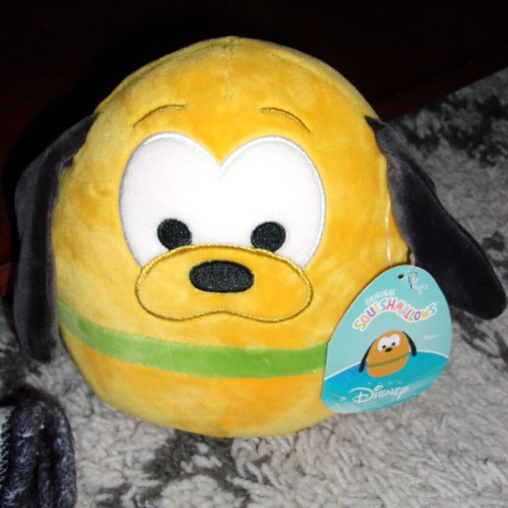 Squishmallows Disney PLUTO the DOG 7" New
